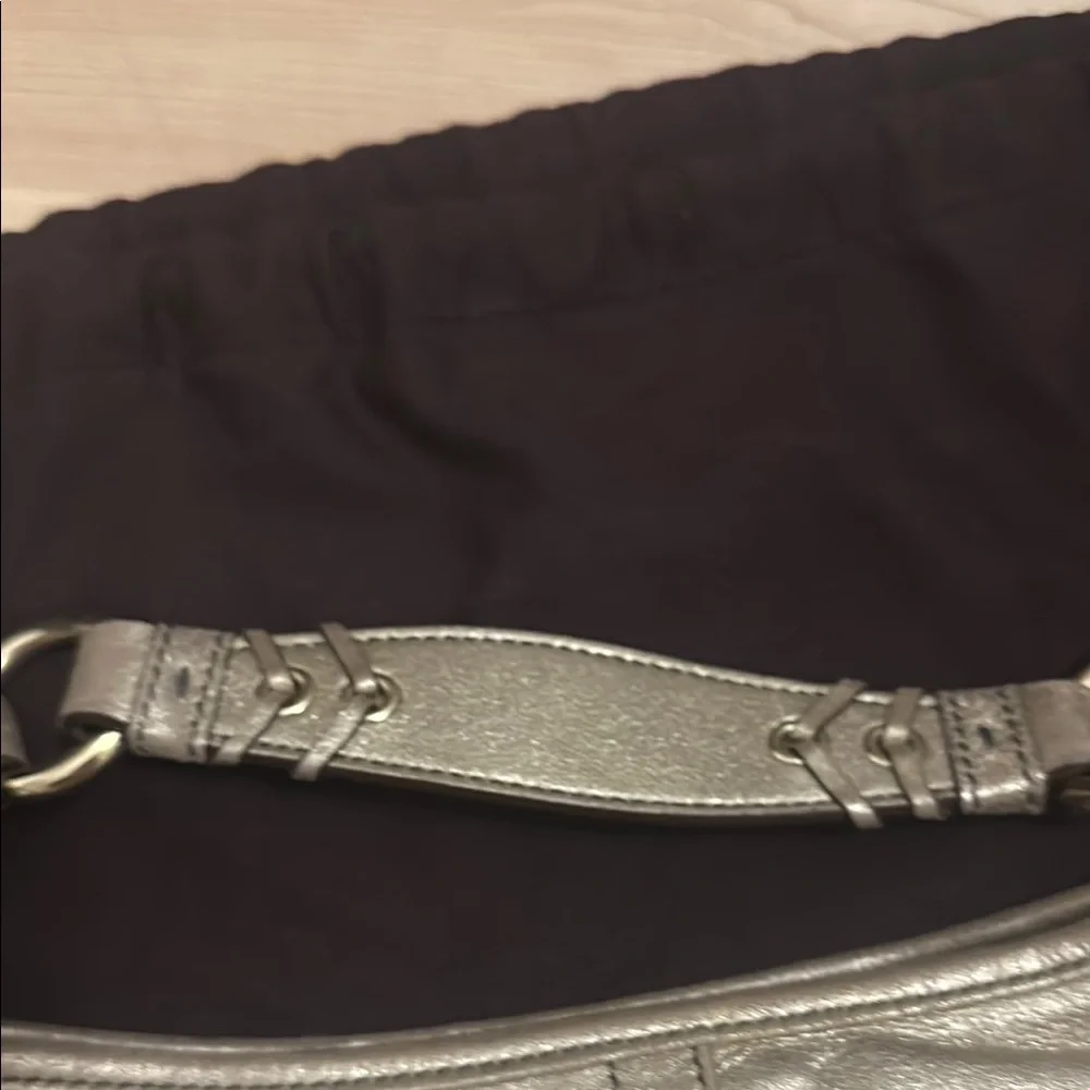 Coach Gold Shoulder Bag